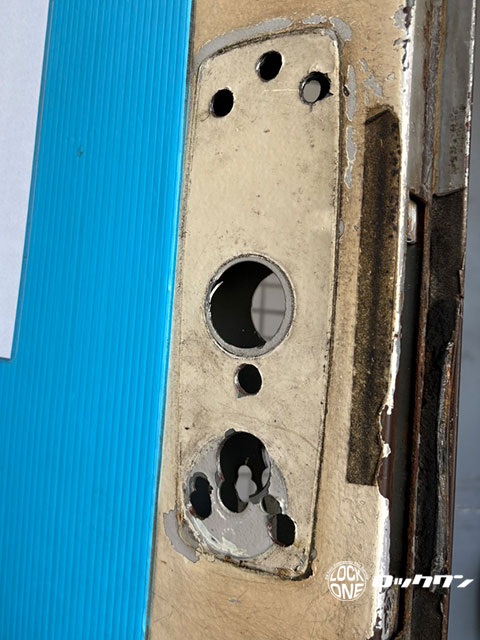 介護施設へキーレス2100（両面）取付・作業事例